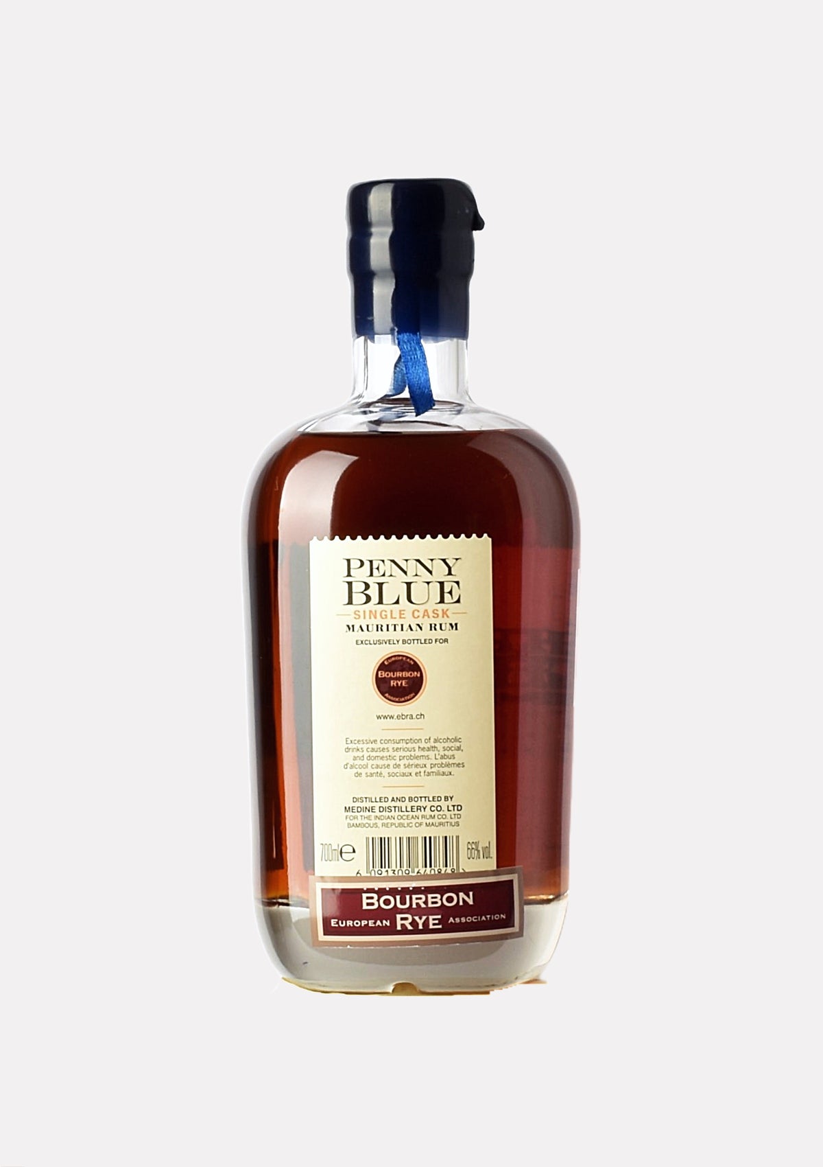 Penny Blue Single Cask Mauritian Rum 2009- 2024 15 Jahre EBRA 15 JAHRE JUBILÅUM