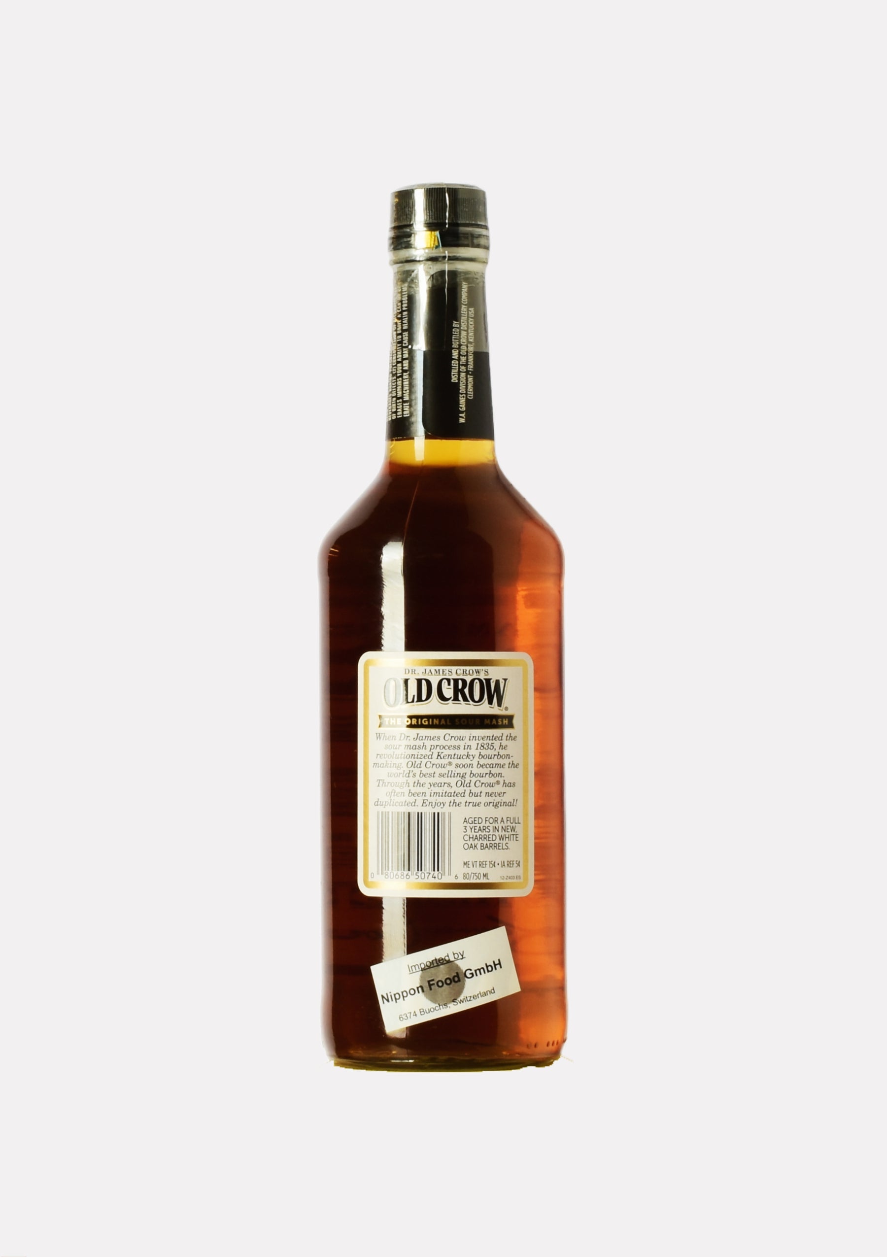 Dr. James Crow`s Old Crow Kentucky Straight Bourbon Whiskey