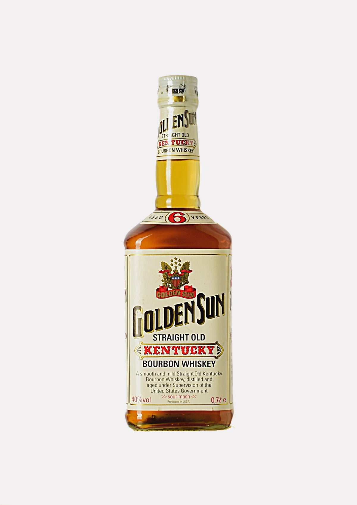 Golden Sun Straight Old Kentucky Bourbon Whiskey 6 Jahre