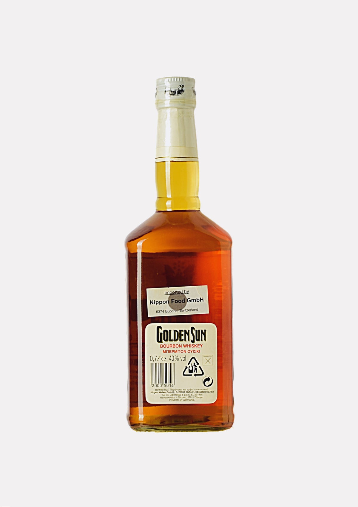 Golden Sun Straight Old Kentucky Bourbon Whiskey 6 Jahre