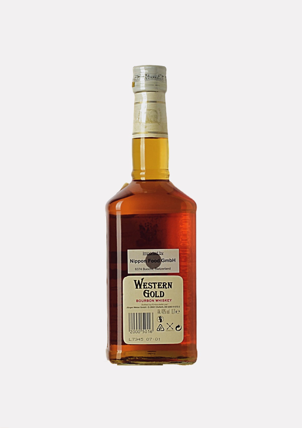Western Gold Straight Old Kentucky Bourbon Whiskey
