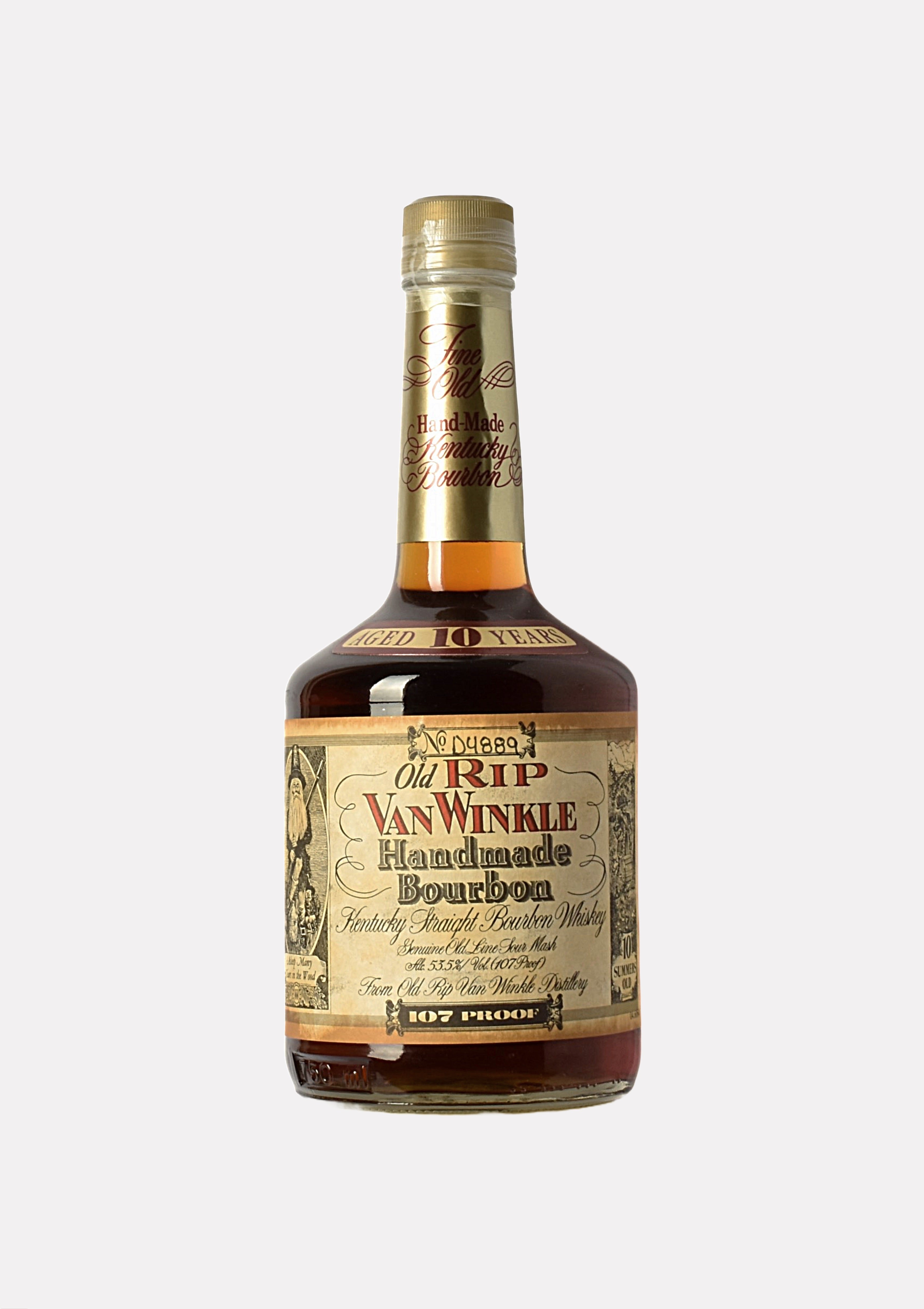 Bourbon Van Winkle 10yr 90 750ml_ Pappy Van Winkle 'Old Rip
