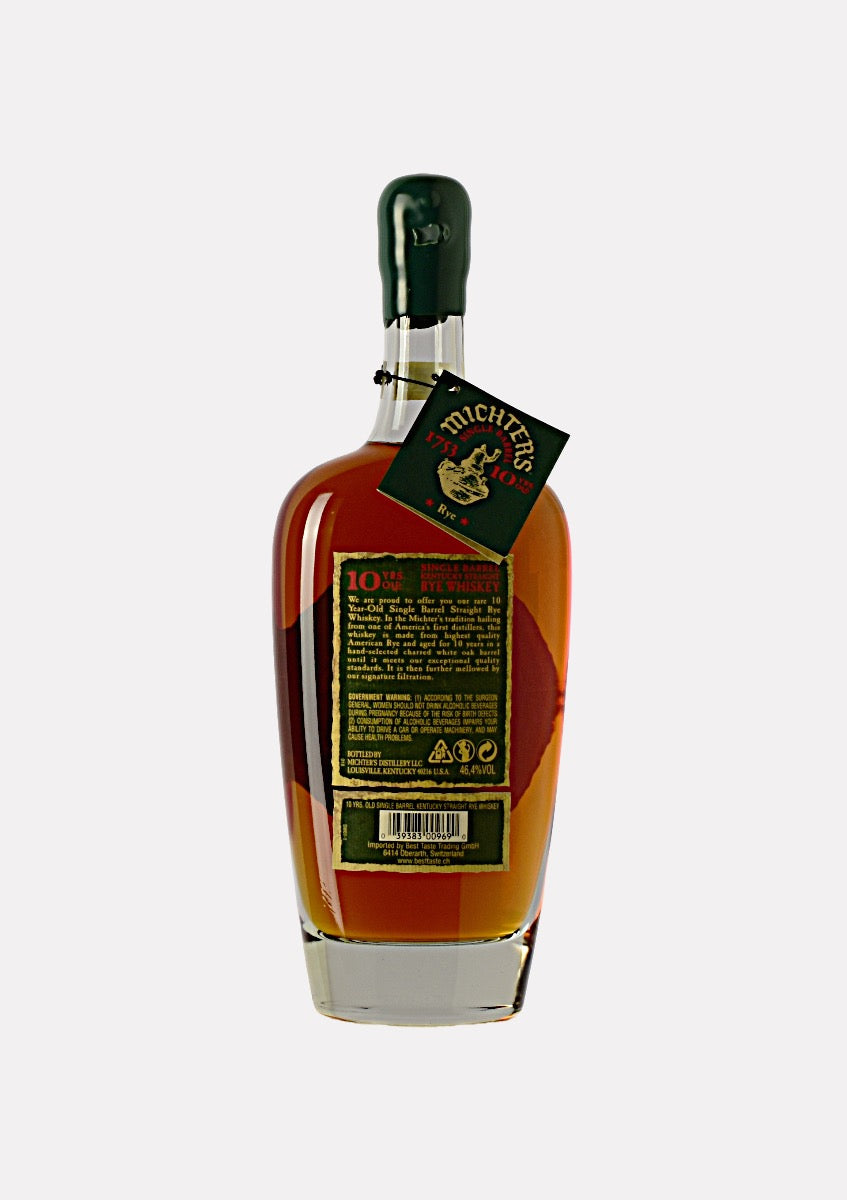 Michter`s Kentucky Straight Rye Whiskey 10 Jahre