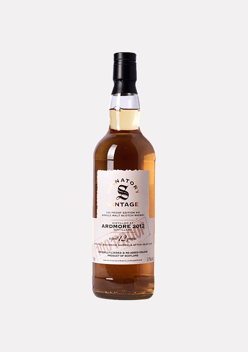 Ardmore 2012- 2024 12 Jahre 100 Proof - Edition #21