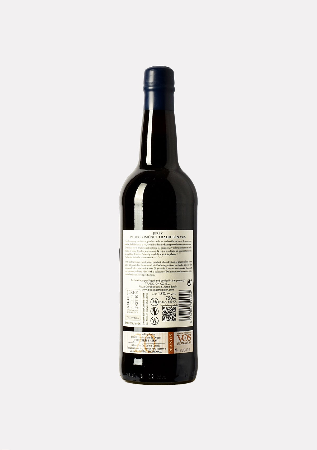 Bodegas Tradición Pedro Ximenez 20 Jahre Very Old Sherry