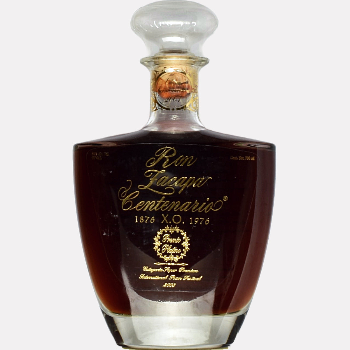 Ron Zacapa Centenario XO Premio Platino Edition