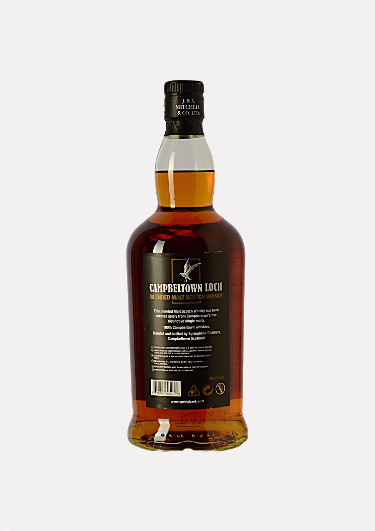 Campbeltown Loch Blended Malt Scotch Whisky (Five Single Malts)