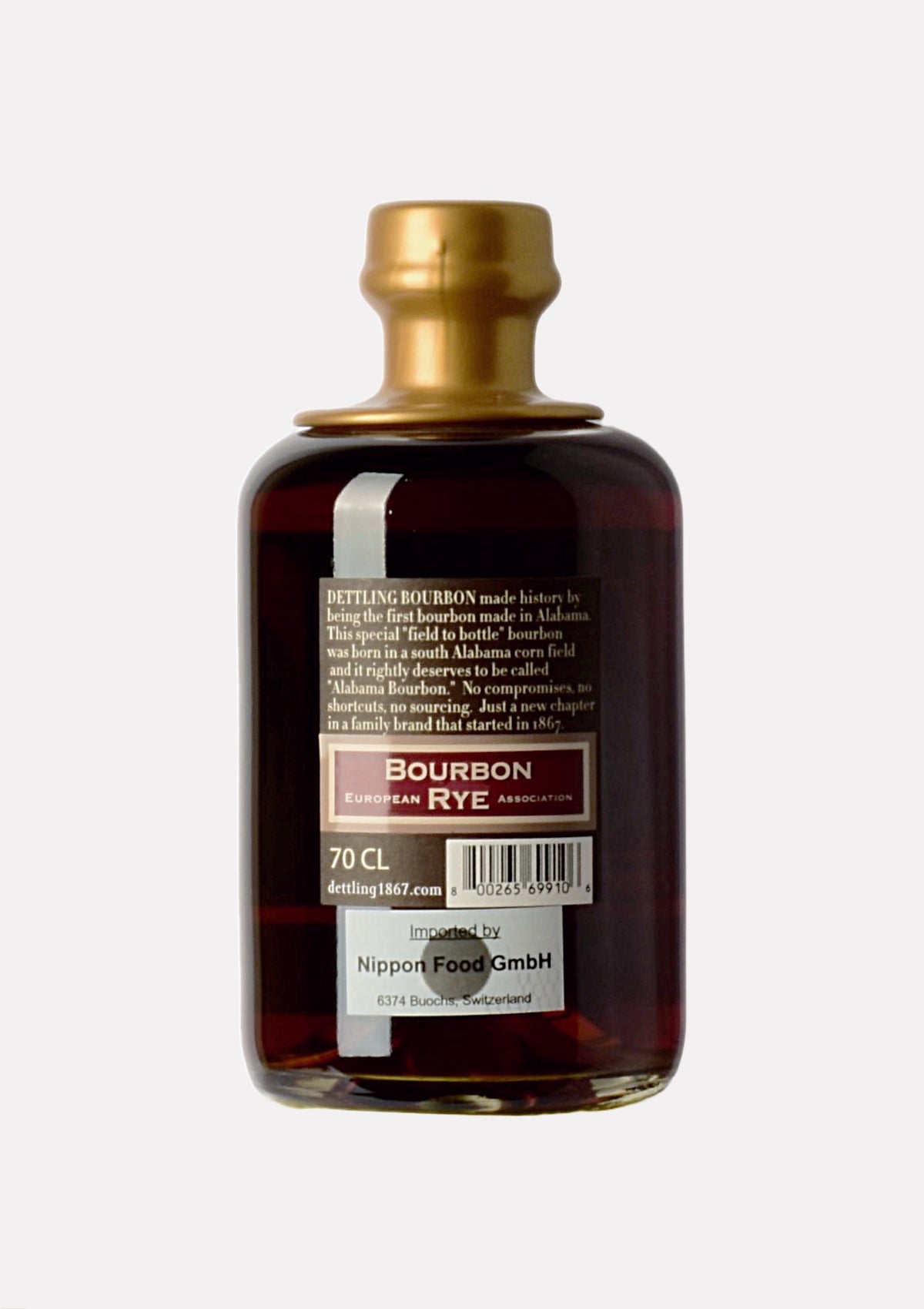 Dettling Single Barrel Bourbon "Goldilein" 66 Monate Ebra Selection 2024 15 Jahre Jubiläum