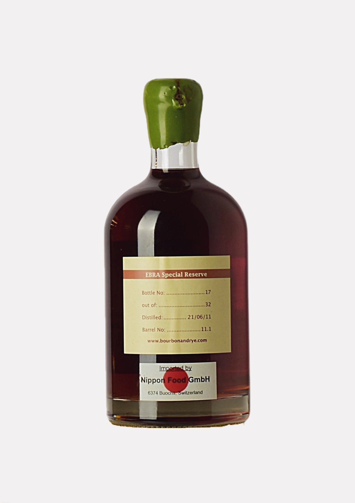 EBRA Straight Bourbon Whiskey 10 Jahre EBRA 11.1