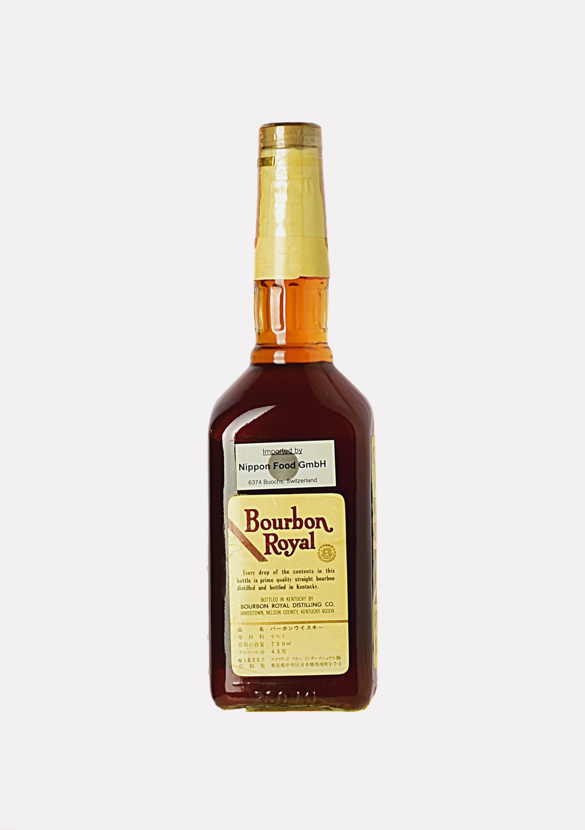Bourbon Royal Kentucky Straight Bourbon Whiskey 10 Jahre