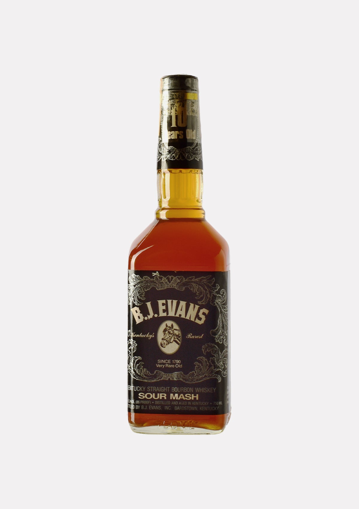 B.J. Evans Kentucky Straight Bourbon Whiskey 10 Jahre