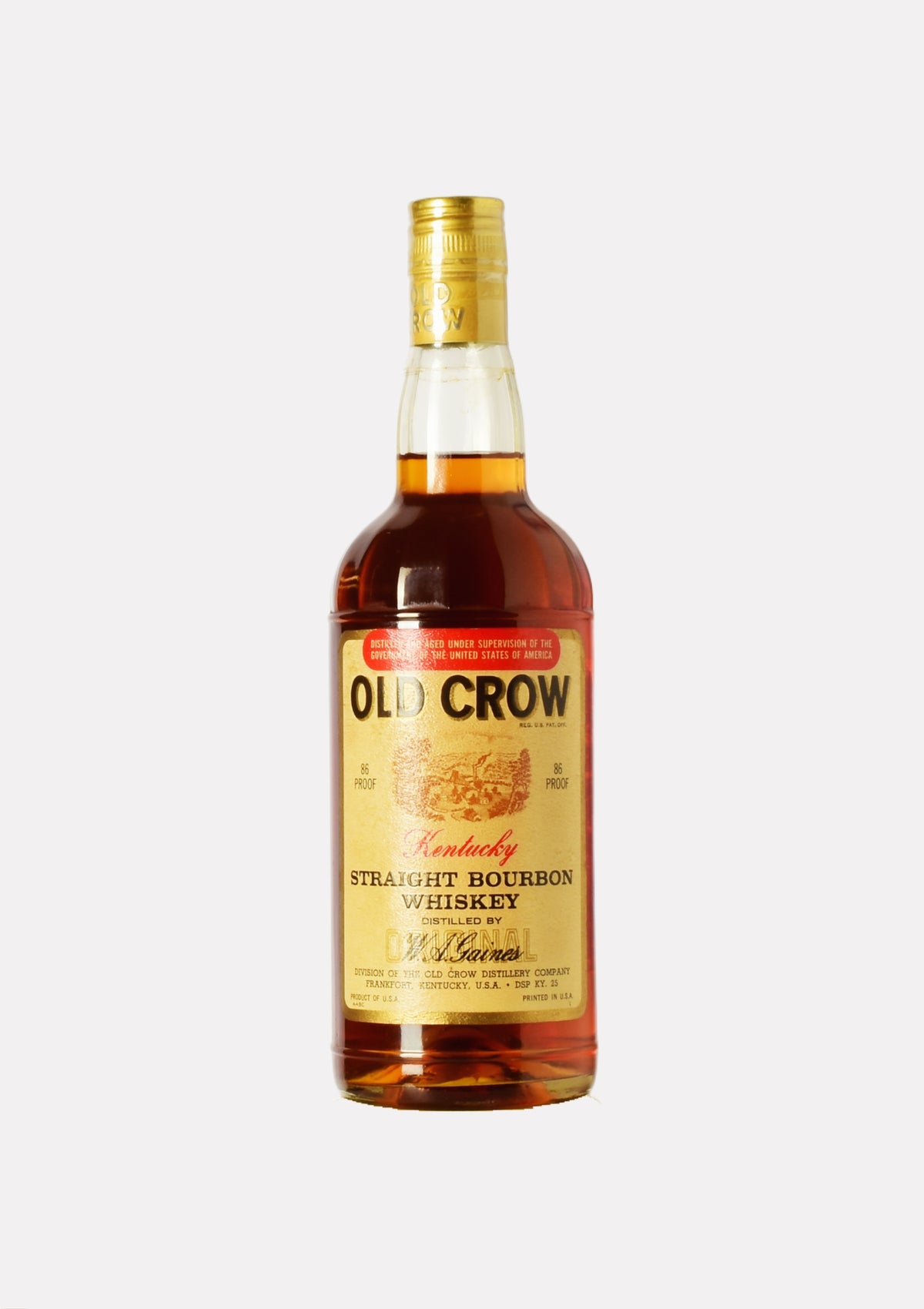 Old Crow Kentucky Straight Bourbon Whiskey