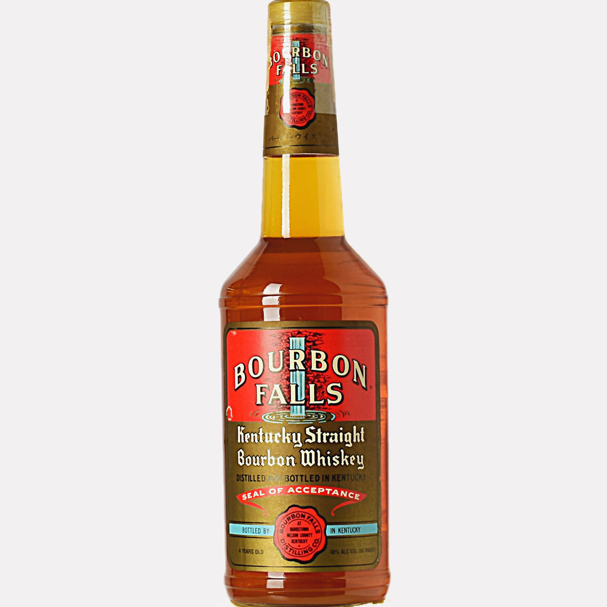 Bourbon Falls Seal of Acceptance Kentucky Straight Bourbon Whiskey