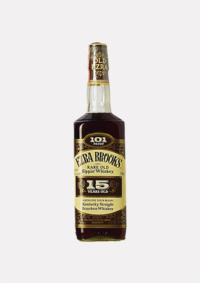 Ezra Brooks Rare Old Sippin Whiskey Genuine Sour Mash 15 Jahre