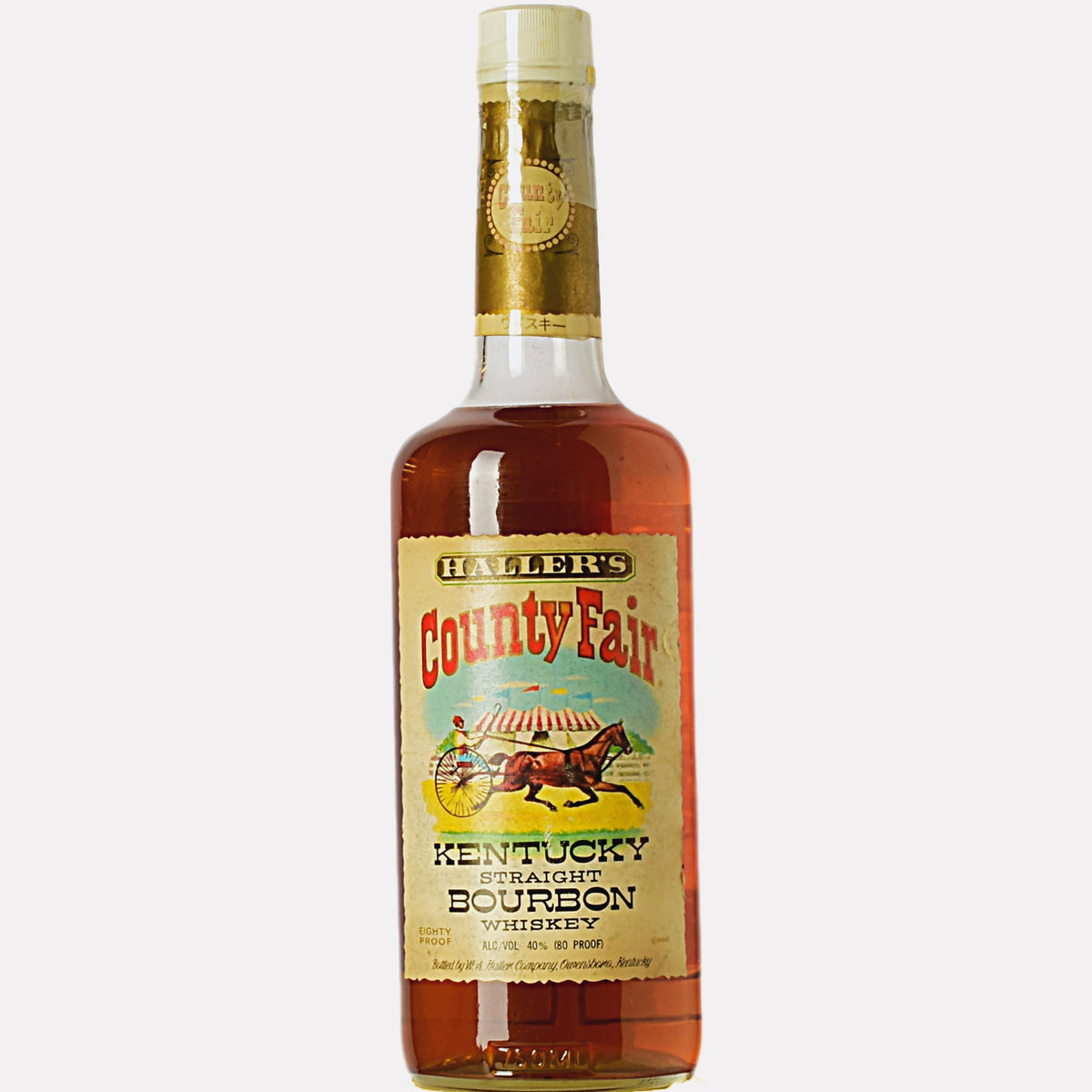 Haller`s Country Fair Kentucky Straight Bourbon Whiskey