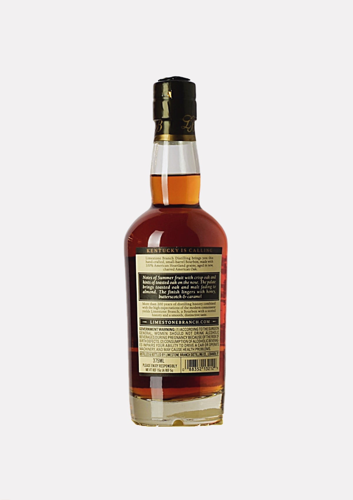 Limestone Branch Bourbon Whiskey It`s Never Too Late