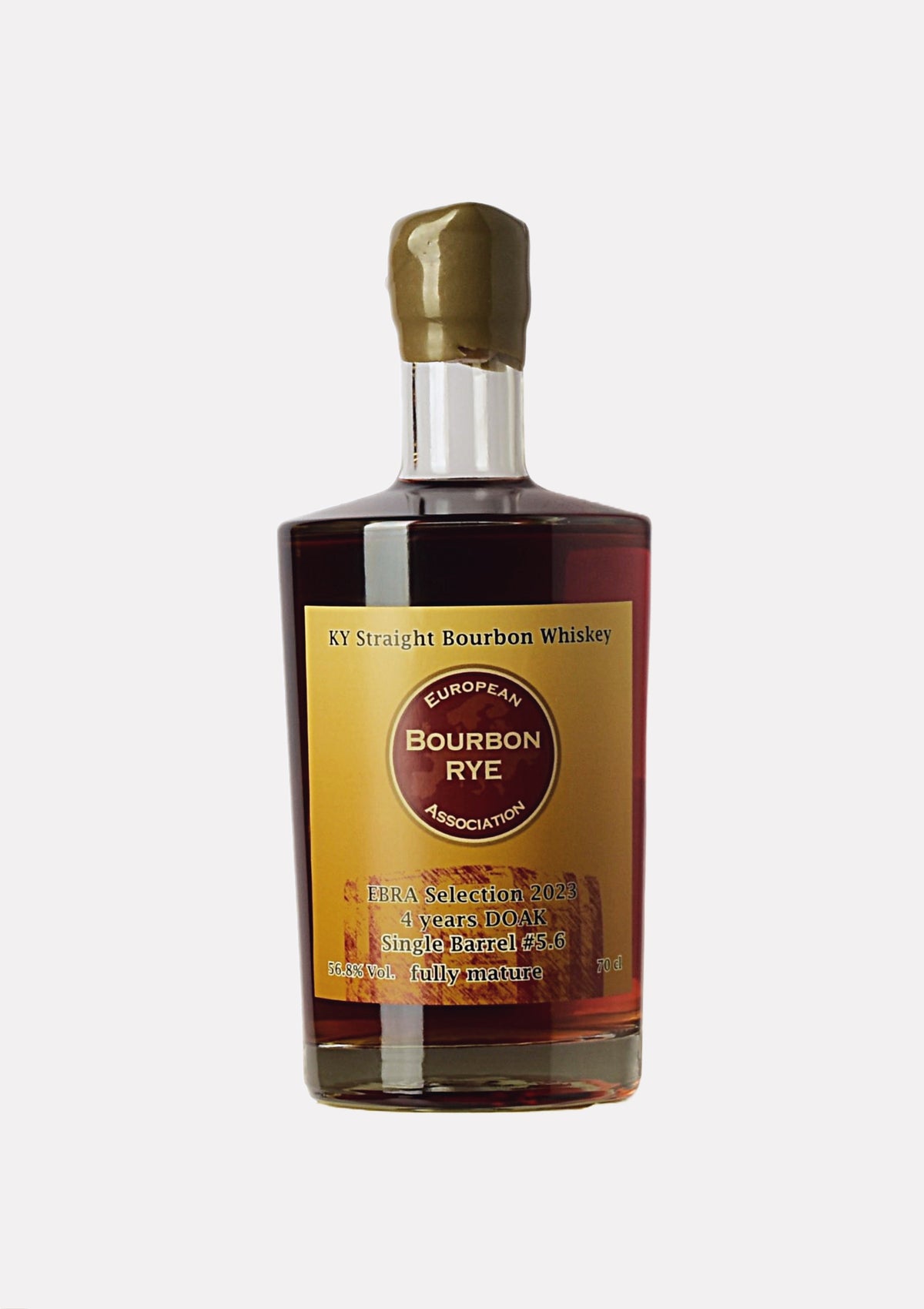 Kentucky Straight Bourbon Whiskey Selection 2023 4 Jahre DOAK Single Barrel 5.6