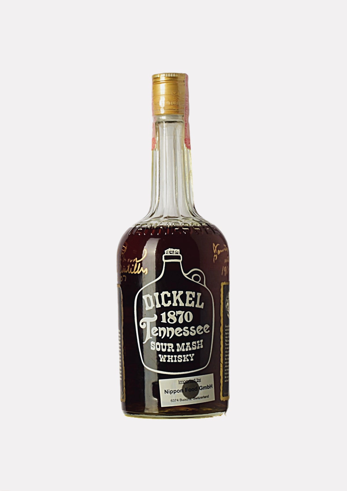 George Dickel Tennessee Sour Mash Whisky Old No. 8 Brand