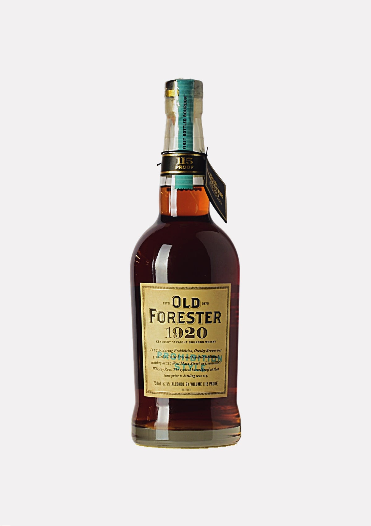 Old Forester 1920 Kentucky Straight Bourbon Whiskey 115 Proof