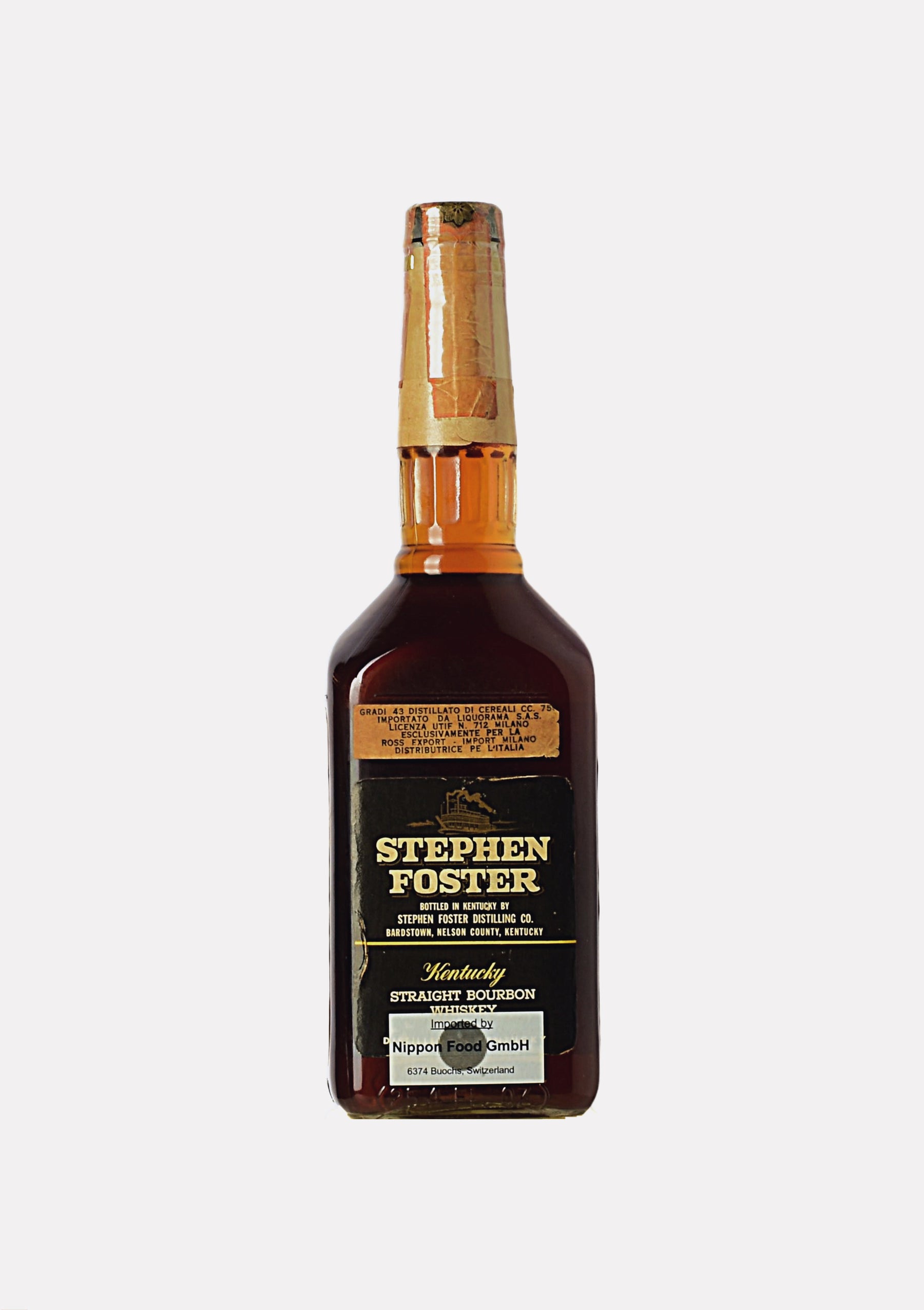 Stephen Foster Rye Stephen Forster Kentucky Straight Bourbon Whiskey