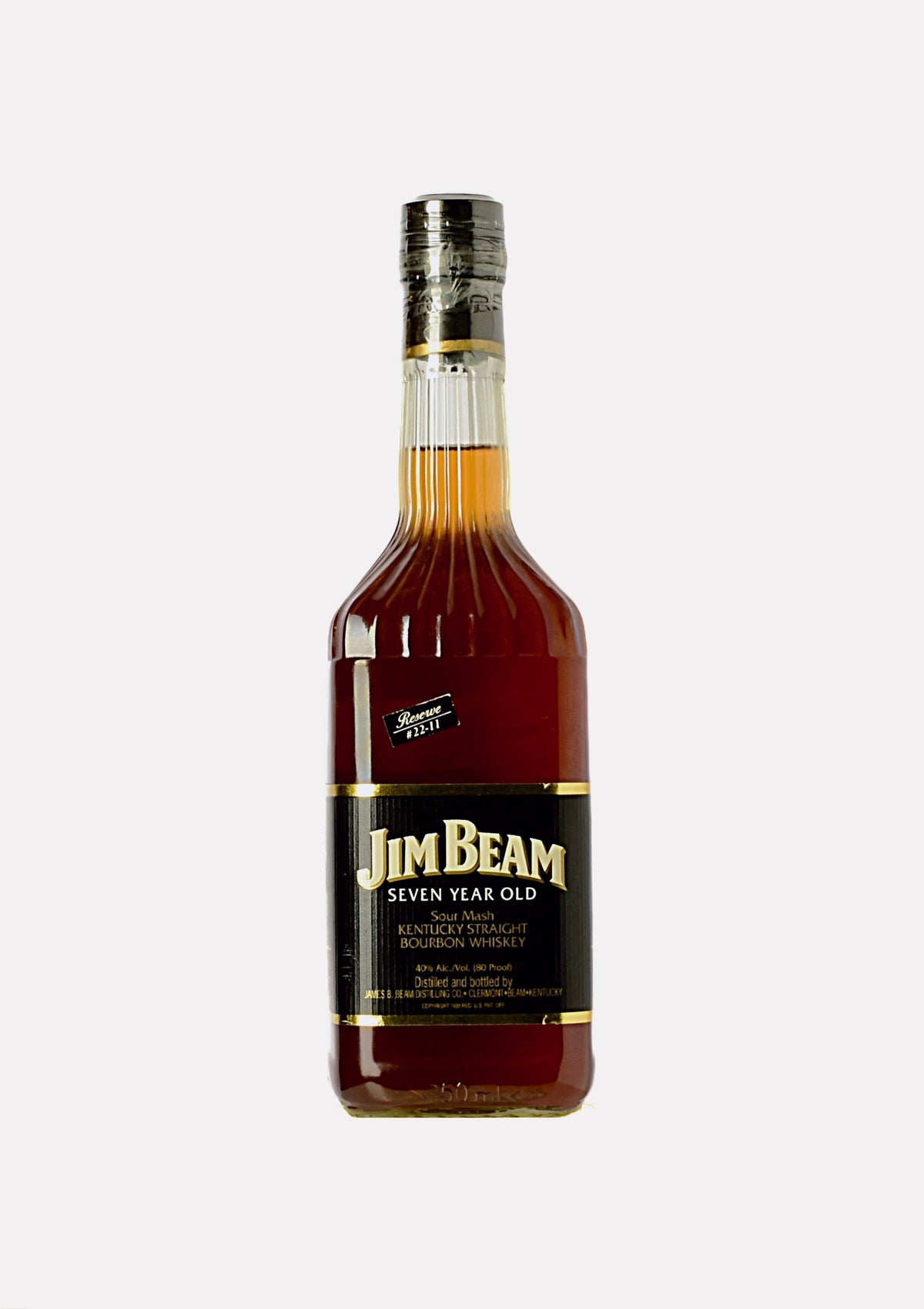 Jim Beam Sour Mash Kentucky Straight Bourbon Whiskey 7 Jahre