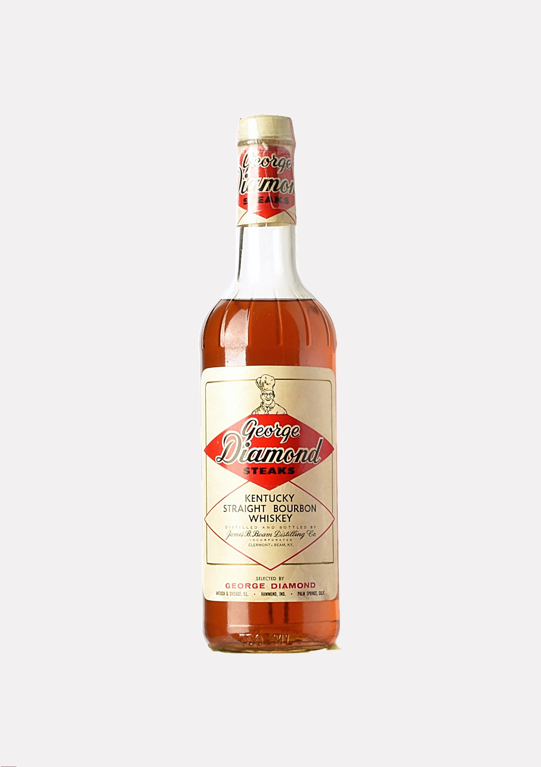 George Diamond Steaks Kentucky Straight Bourbon Whiskey