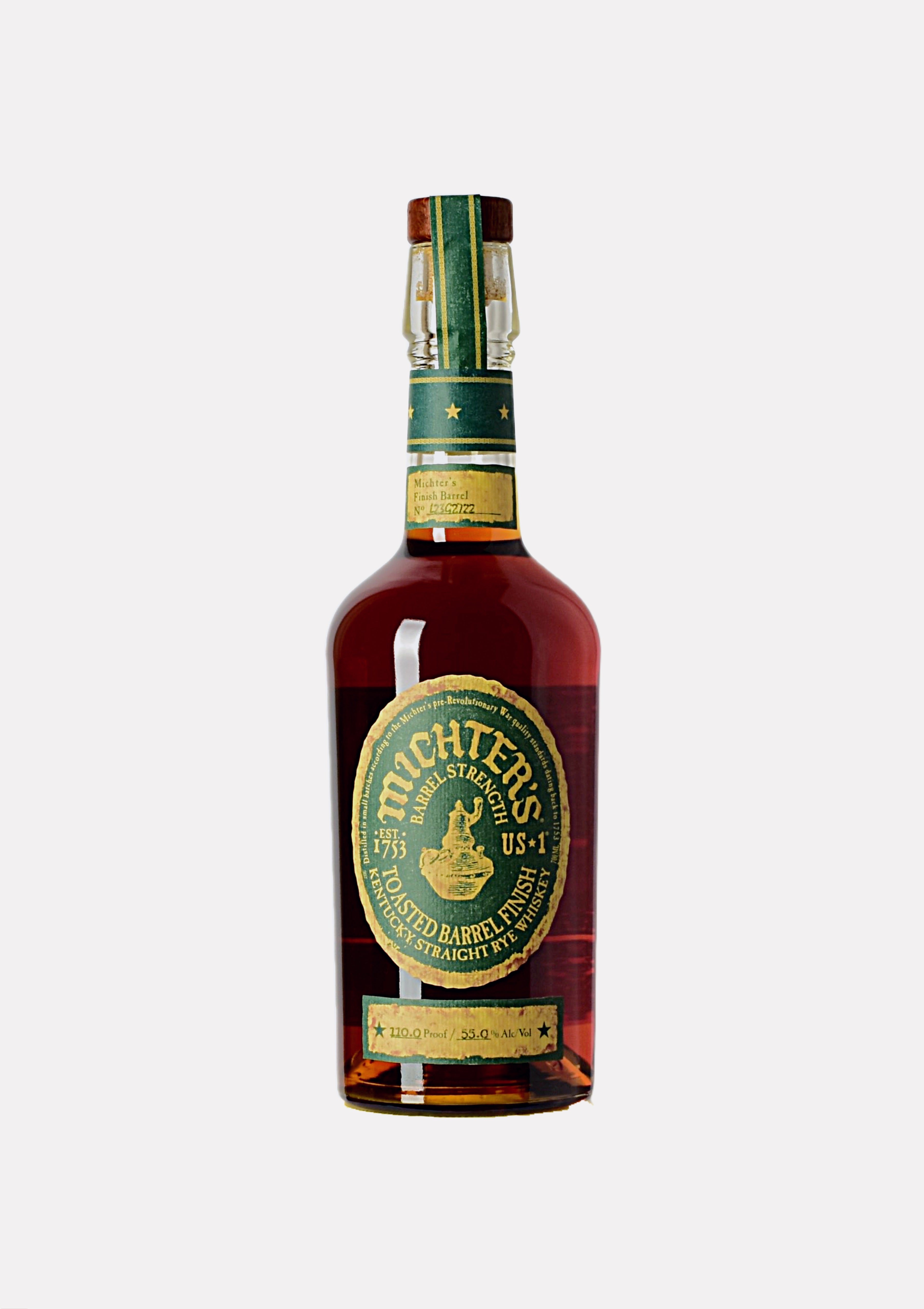 Michter`s Barrel Strenght Rye Toasted Barrel Finish L23G2722