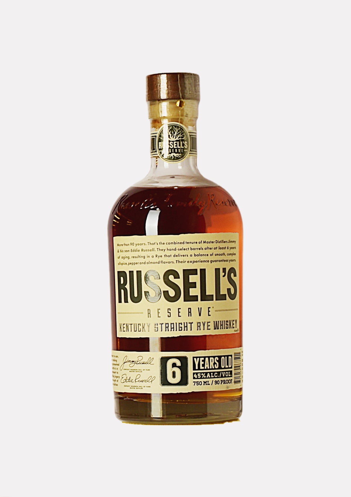 Russell`s Reserve Kentucky Straight Rye Whiskey 6 Jahre
