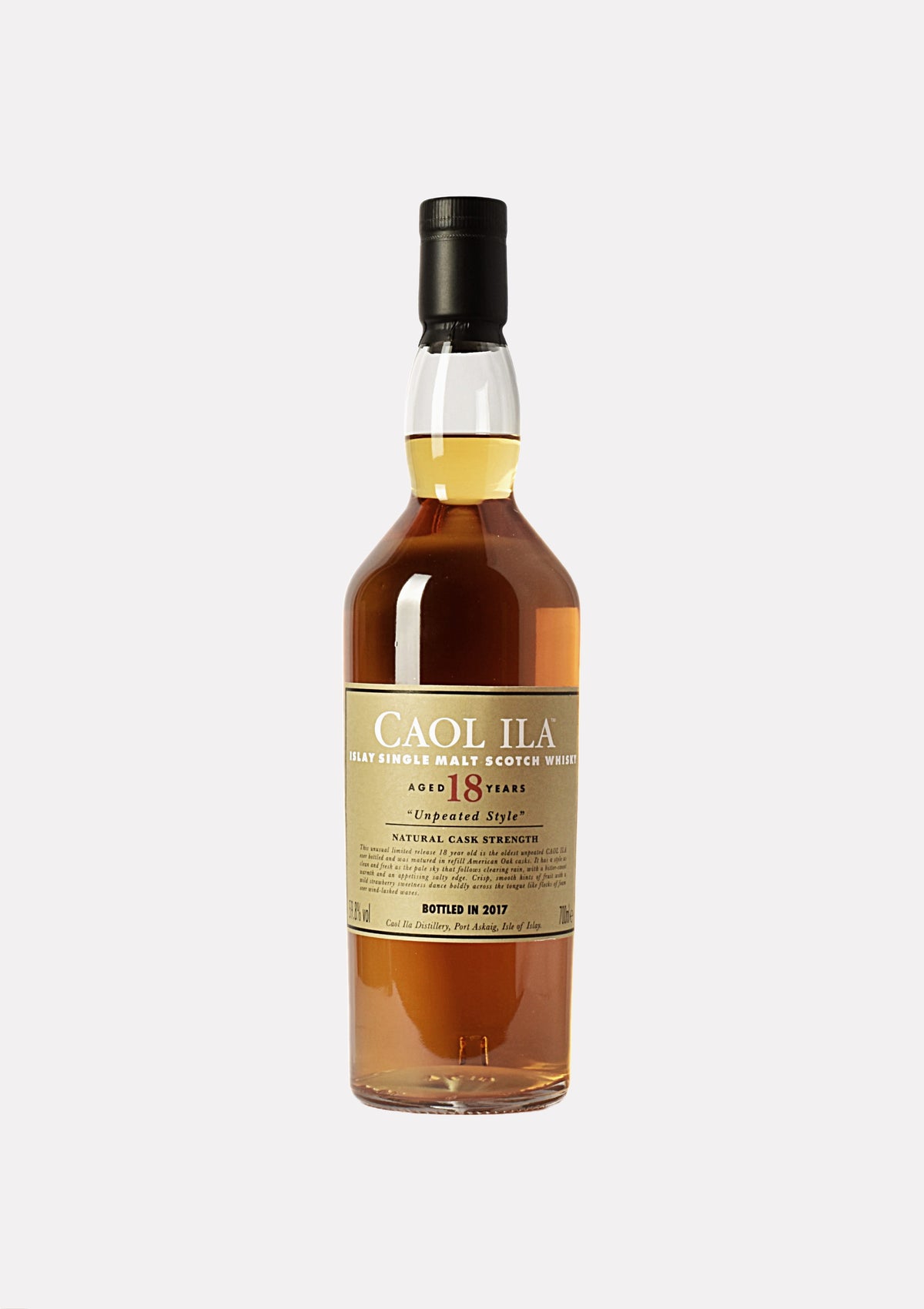 Caol Ila 2017 18 Jahre Unpeated Style - Diageo Special Releases 2017