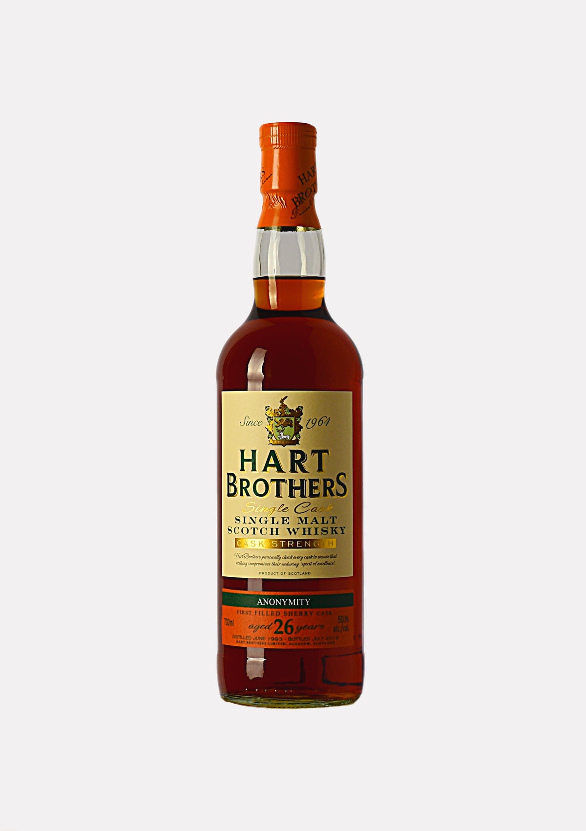 Anonymity 1993- 2019 26 Jahre Single Cask - Cask Strength