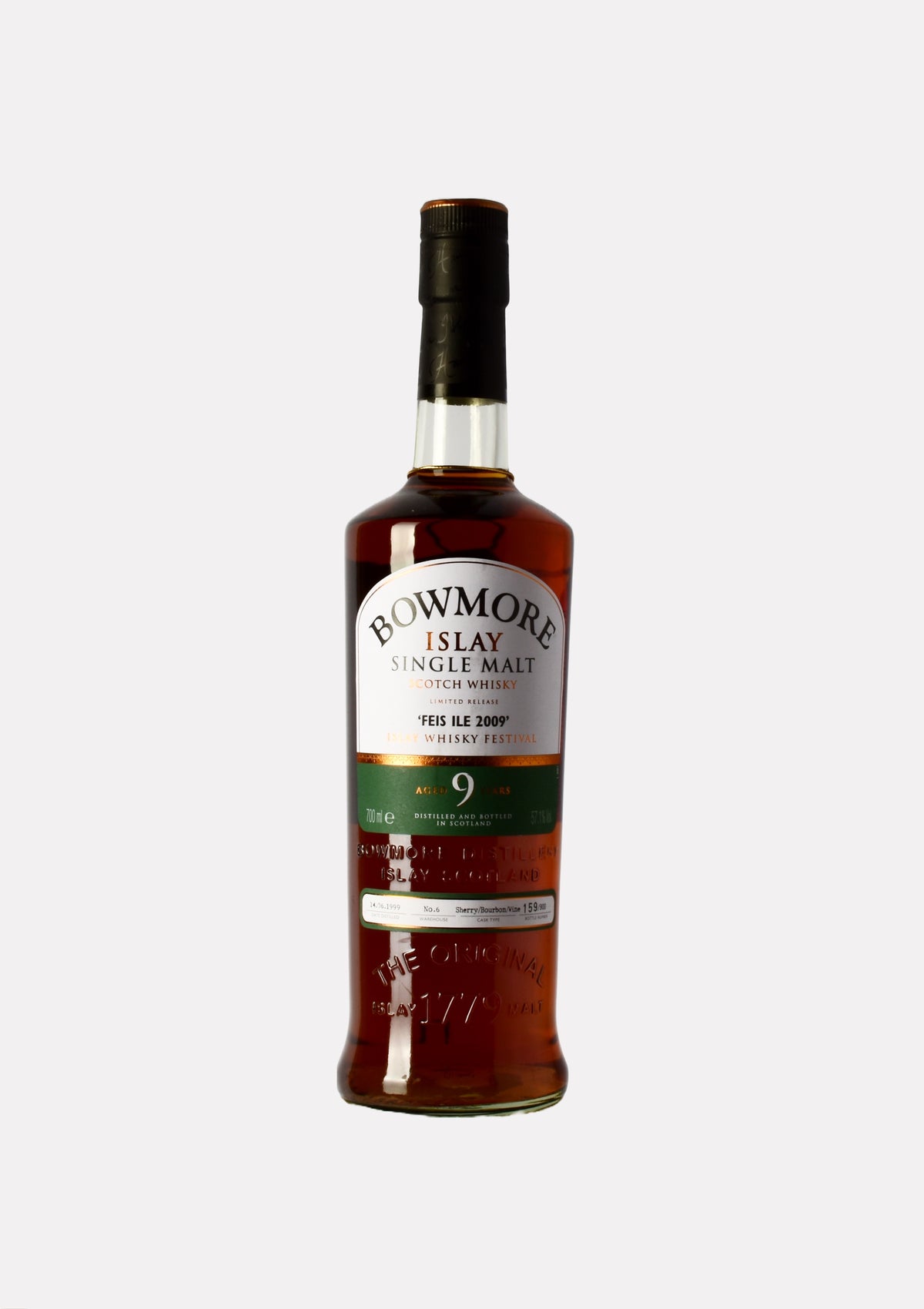 Bowmore 1999- 2009 9 Jahre Feis Ile 2009 Whisky Festival