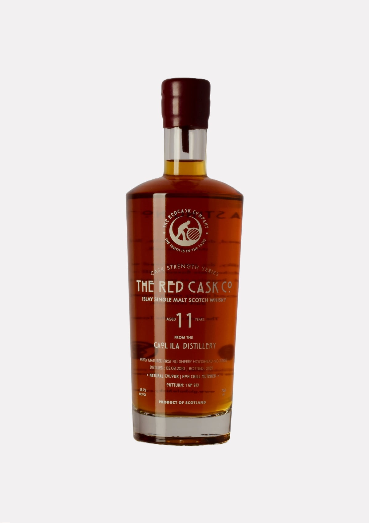 Caol Ila 2010- 2021 11 Jahre The Red Cask Co.