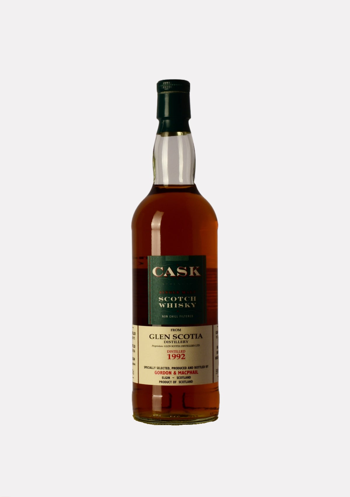 Glen Scotia 1992- 2006 14 Jahre Cask Strength