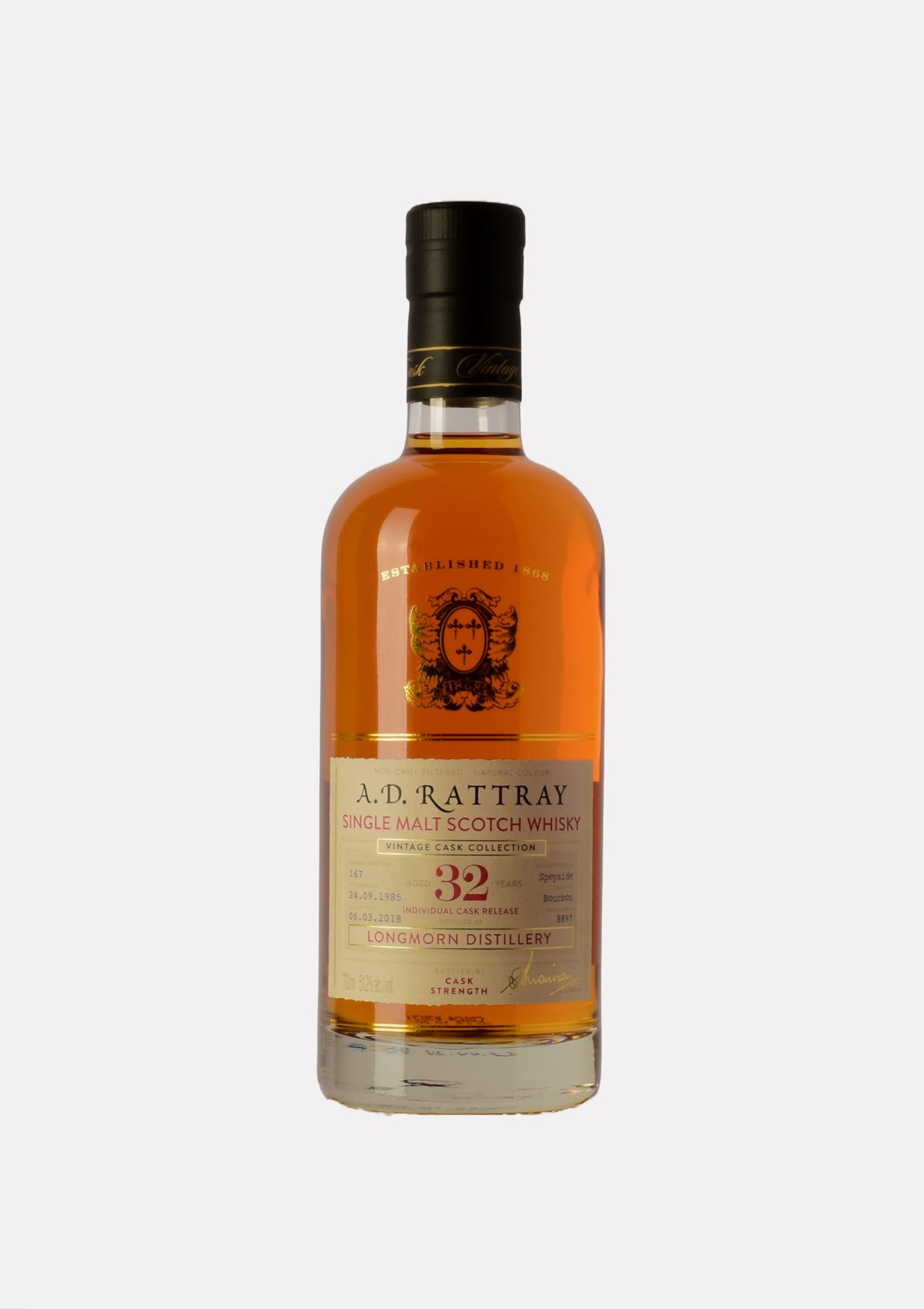 Longmorn 1985- 2018 32 Jahre Vintage Cask Collection