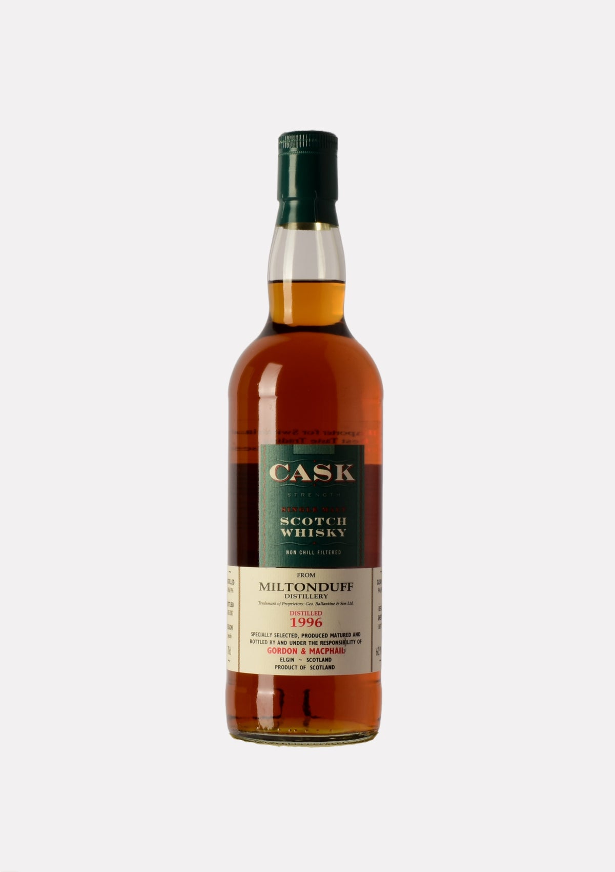 Miltonduff 1996- 2007 10 Jahre Cask Strength