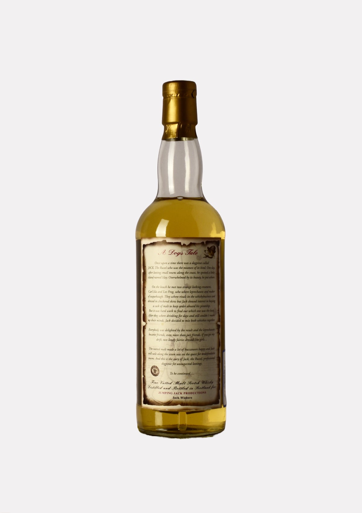 Jack`s Pirate Whisky Vatted Islay Malt 8 Jahre