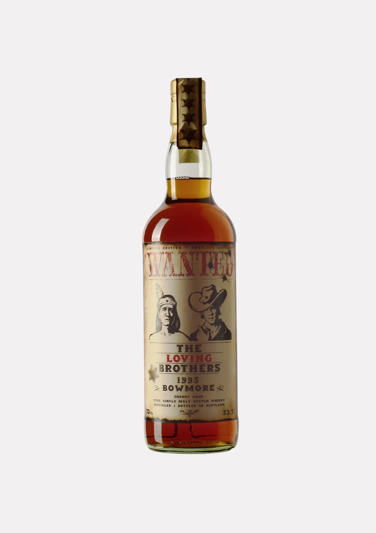 Bowmore 1995 Wanted The Loving Brothers