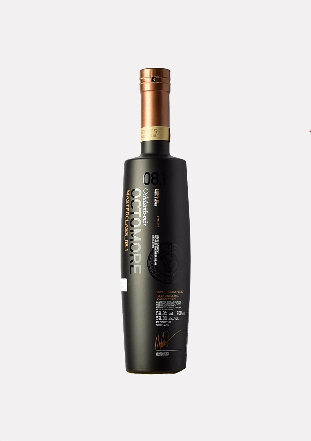 Octomore 2008- 2017 8 Jahre 08.1 167 ppm Masterclass