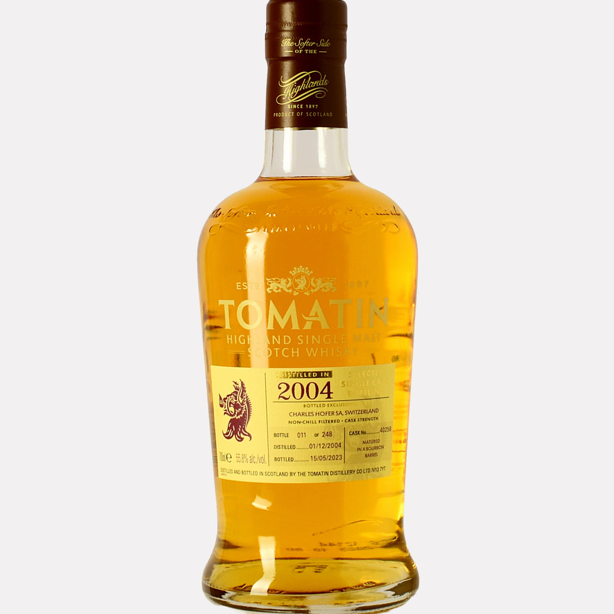 Tomatin 2004 Selected Single Cask Bottling