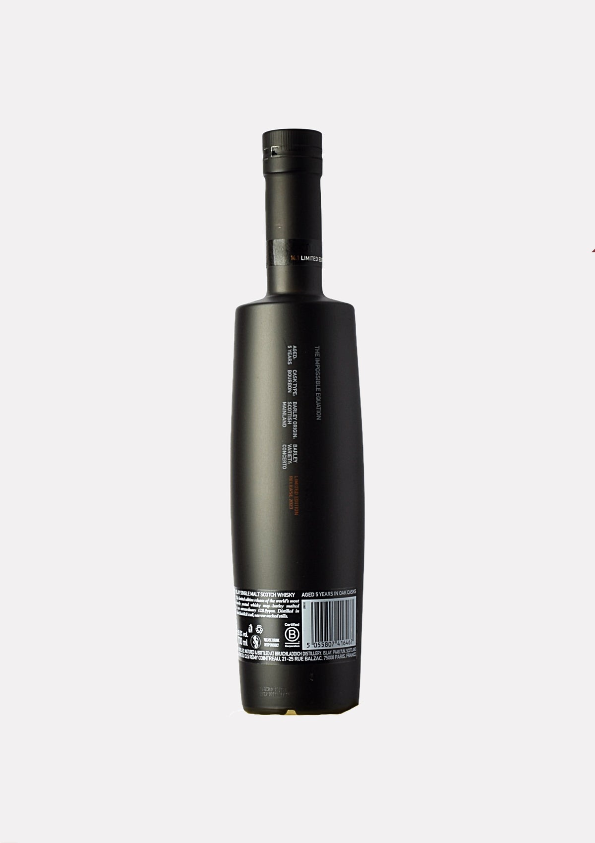 Octomore 2017- 2023 5 Jahre 14.1 128.9 ppm The Impossible Equation