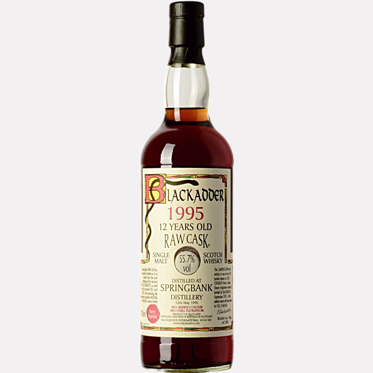 Blackadder Raw Cask English Whisky