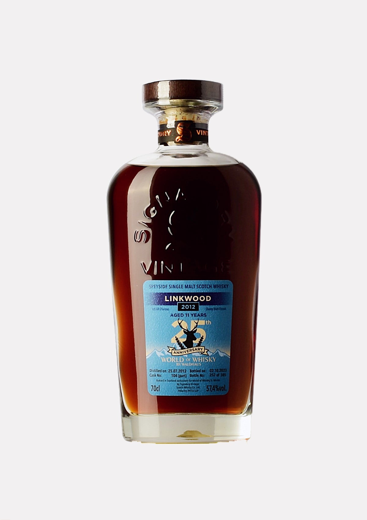 Linkwood 2012- 2023 11 Jahre 25th Anniversary World of Whisky