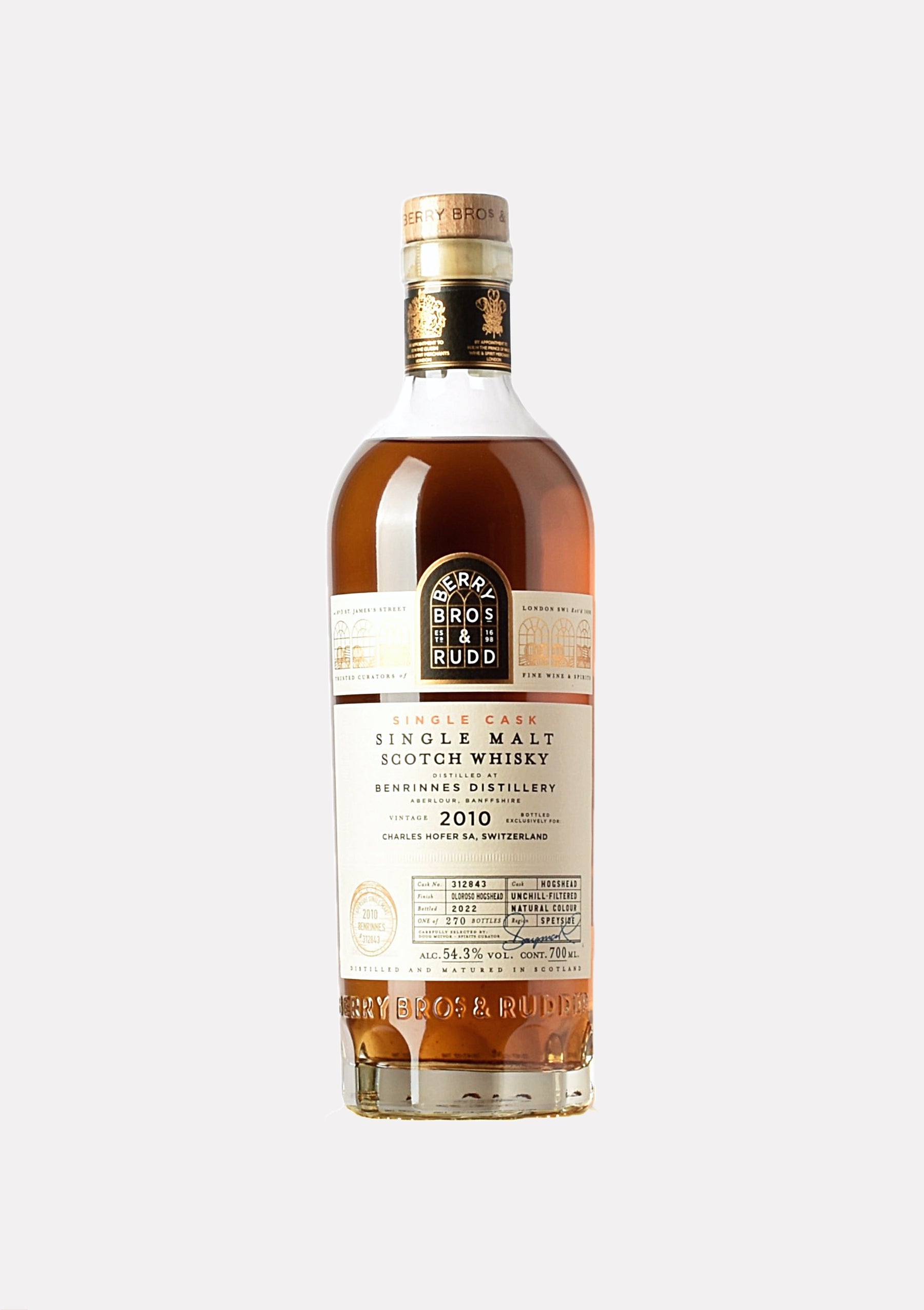 Benrinnes 2010- 2022 Single Cask