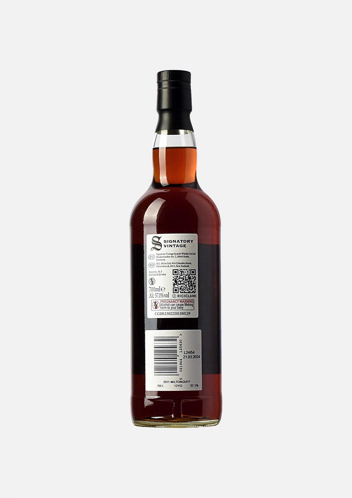 Miltonduff 2011- 2024 12 Jahre 100 Proof Edition #14