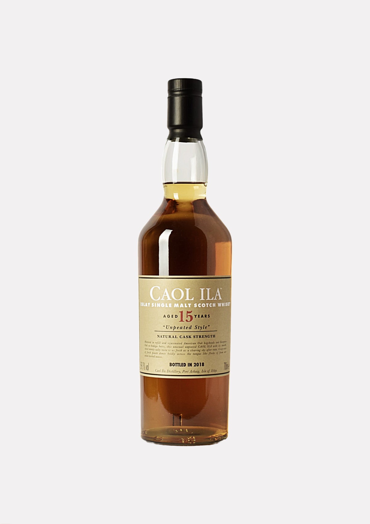 Caol Ila 15 Jahre Unpeated Style - Diageo Special Releases 2018