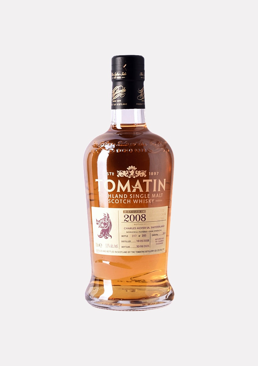Tomatin 2008- 2025 Selected Single Cask Bottling