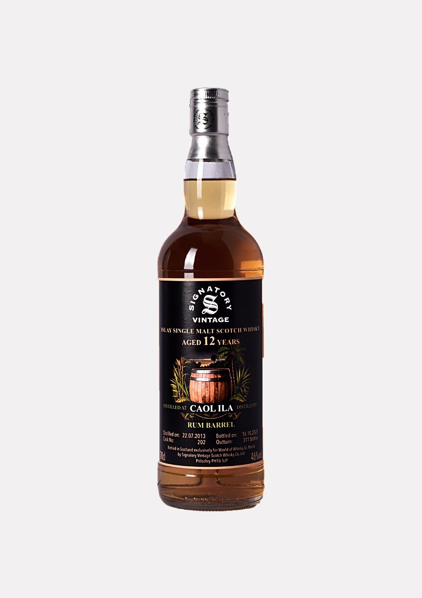 Caol Ila 2013- 2025 12 Jahre Rum Barrel