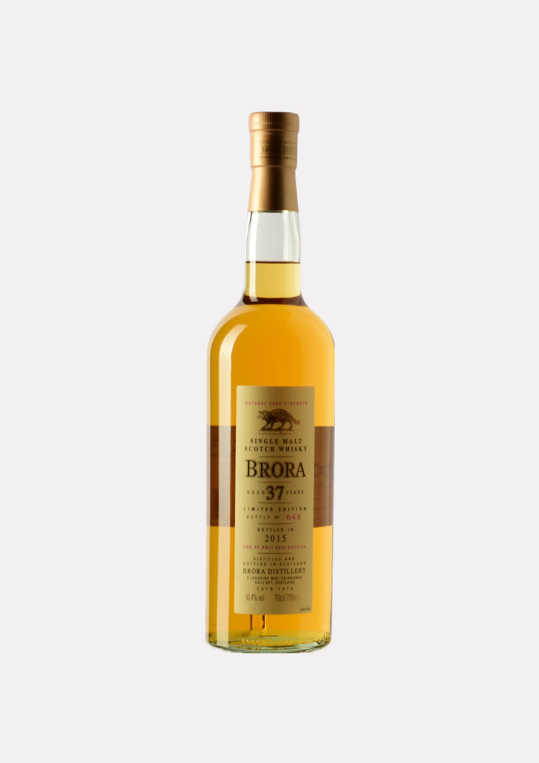 Brora 1977- 2015 37 Jahre Diageo Special Releases 2015