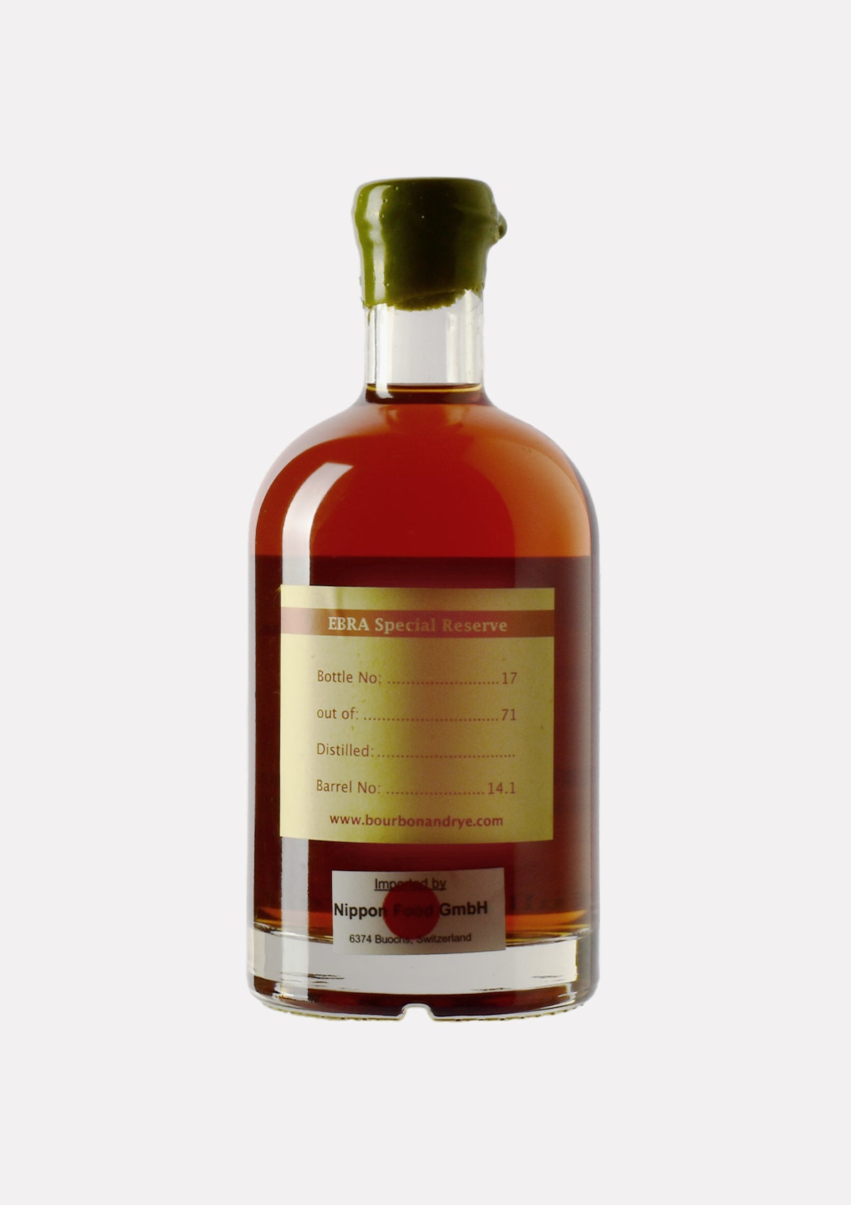 EBRA Straight Bourbon Whiskey 14.1