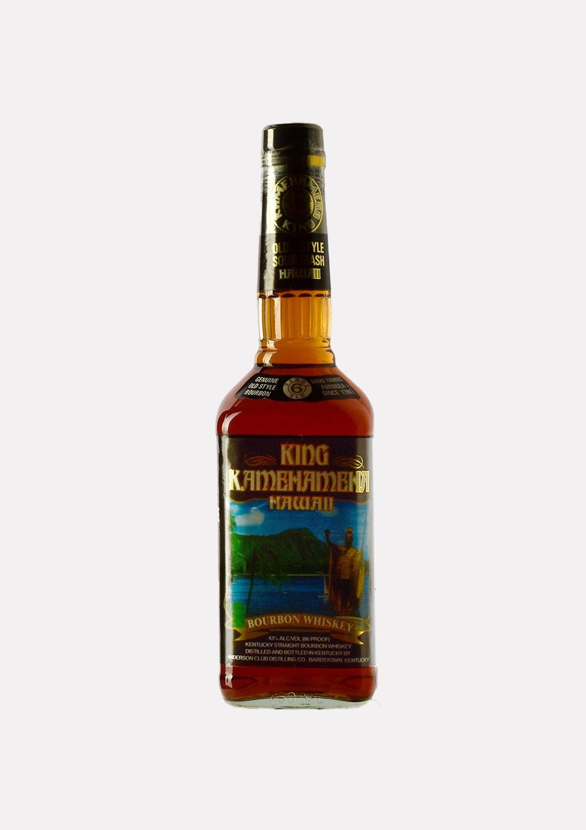 ウイスキー KING KAMEHAMEHA BOURBON WHISKEY 750ml WHBOKK1001-Whiskey-Bourbon-